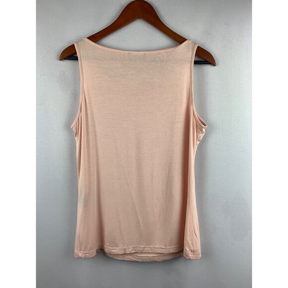 G By Giuliana Sleeveless Tank Top With Embellished Neckline S - Picture 5 of 5
